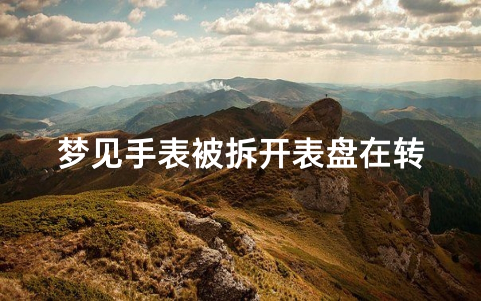 梦见手表被拆开表盘在转圈_梦见手表被自己拆散