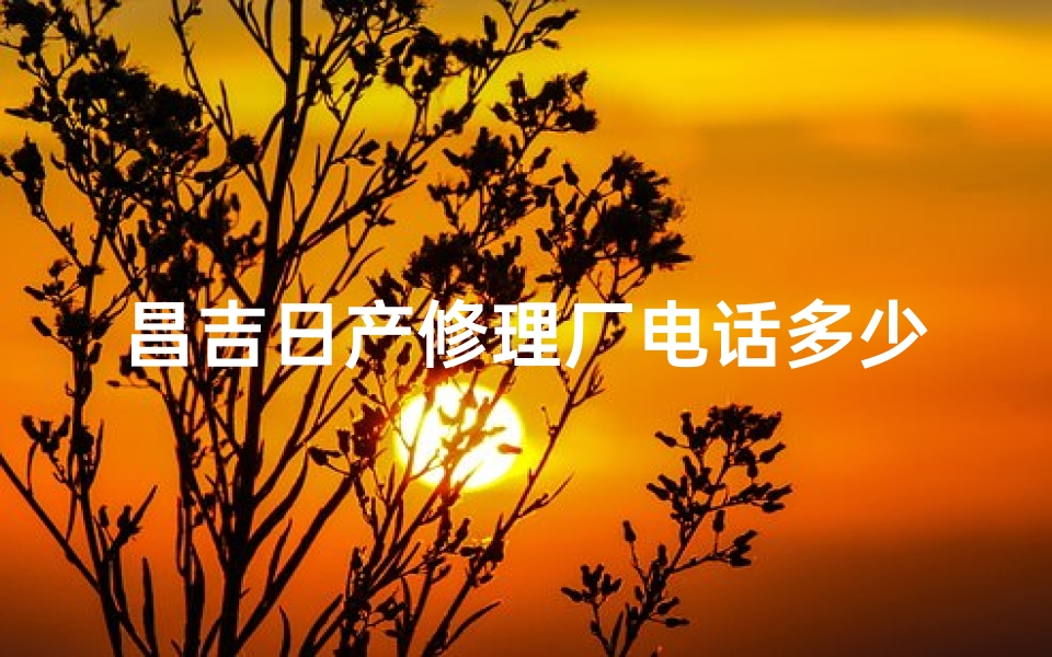 昌吉日产修理厂电话多少;昌吉日产修理厂电话多少啊