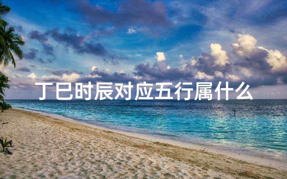 丁巳时辰对应五行属什么,《丁巳时辰吉凶速查表：揭秘命运转折点》