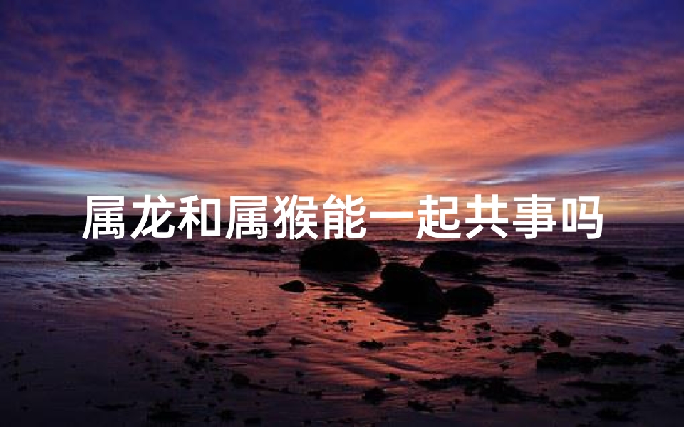 属龙和属猴能一起共事吗好吗-属龙属猴能携手共进？职场合作揭秘