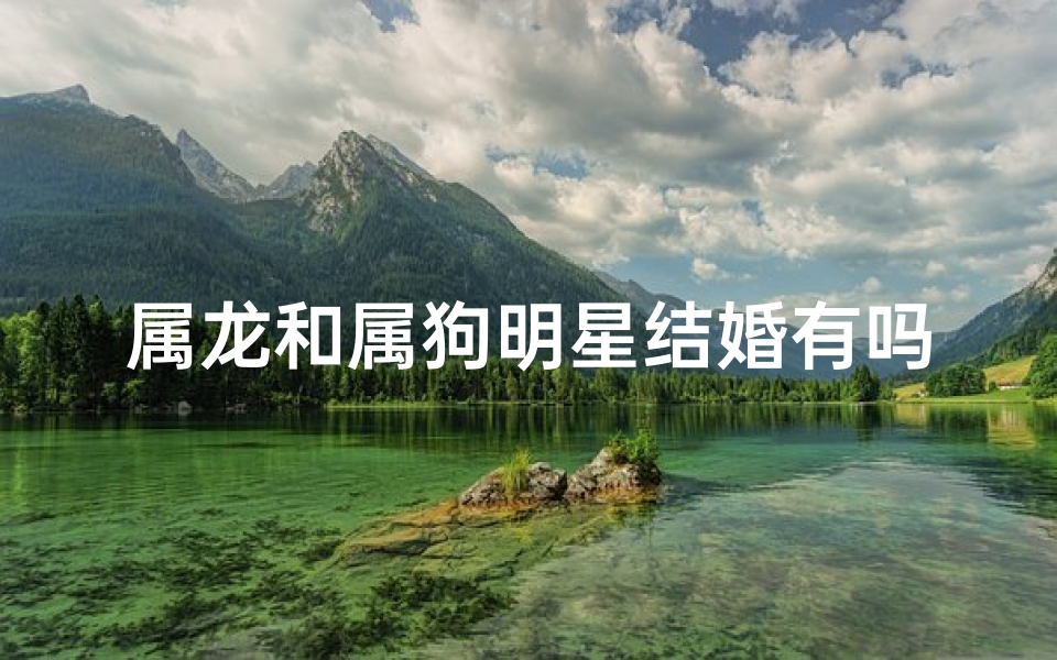 属龙和属狗明星结婚有吗-属龙和属狗能结婚吗？