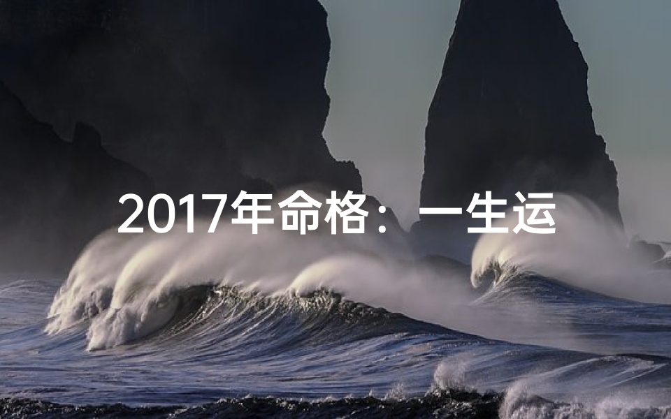 2017年命格：一生运势揭秘之旅