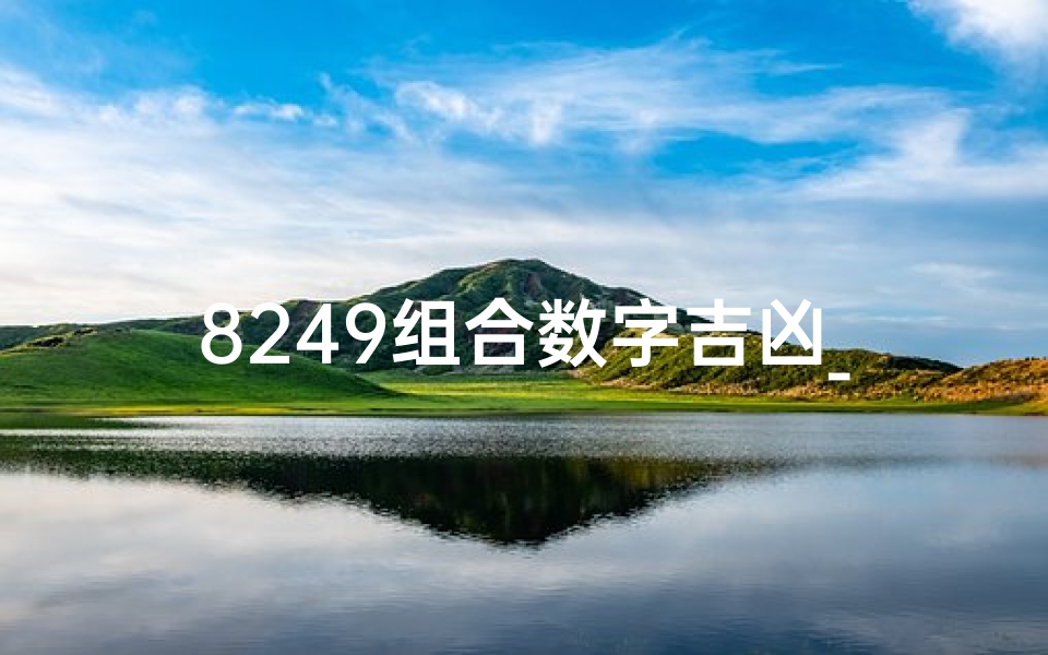 8249组合数字吉凶_数字84组合好不好