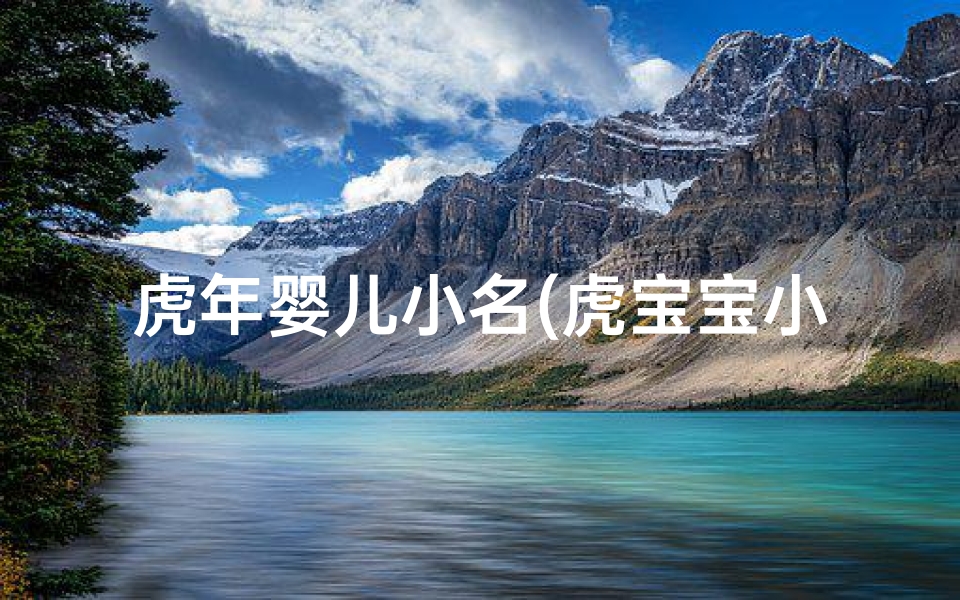 虎年婴儿小名(虎宝宝小天使取名大全：寓意吉祥的四字好名精选)