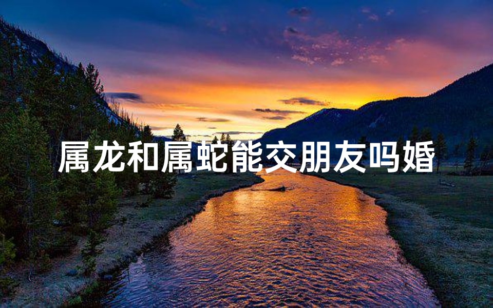 属龙和属蛇能交朋友吗婚姻-属龙和属蛇的人能在一起吗