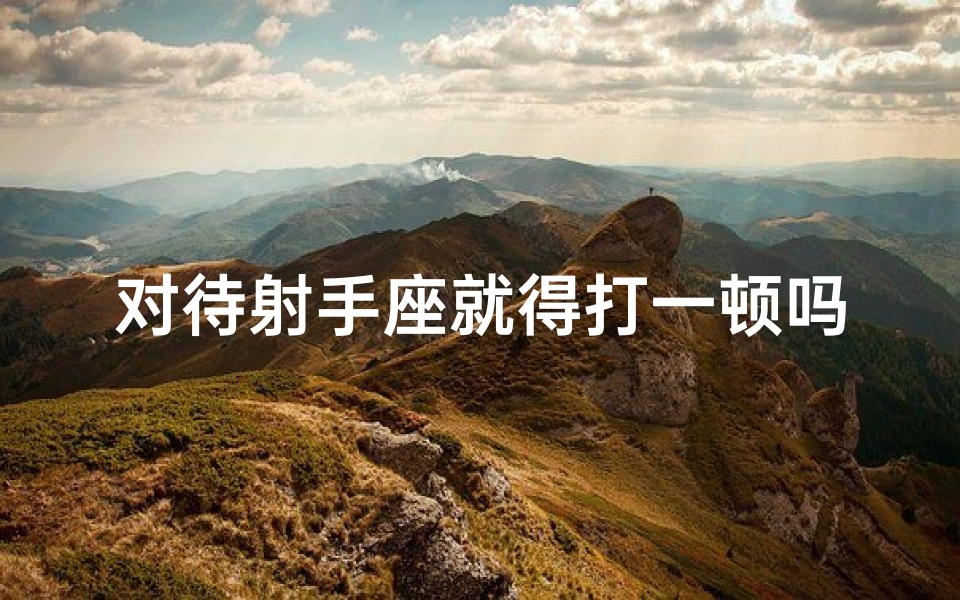 对待射手座就得打一顿吗_对付射手座