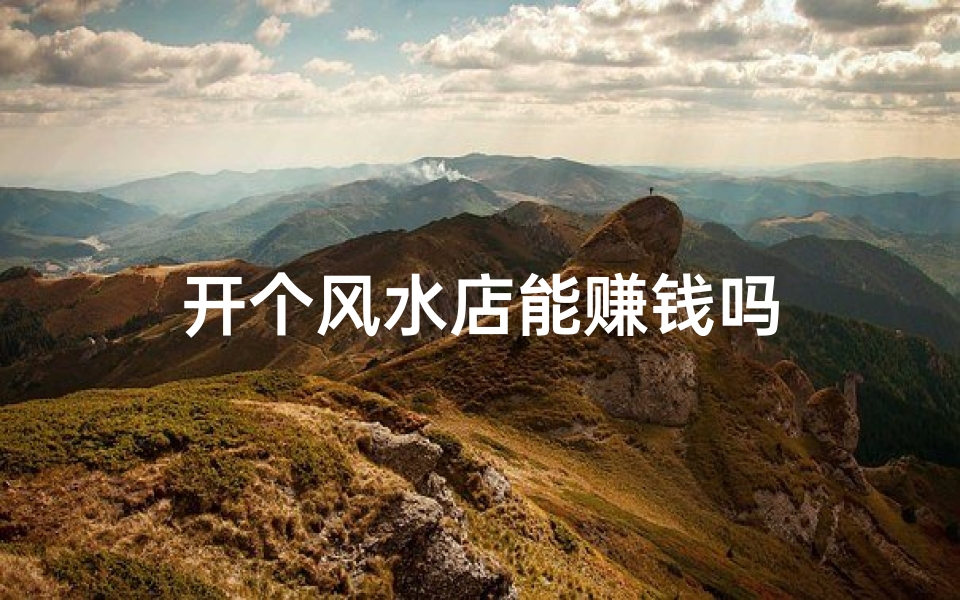 开个风水店能赚钱吗