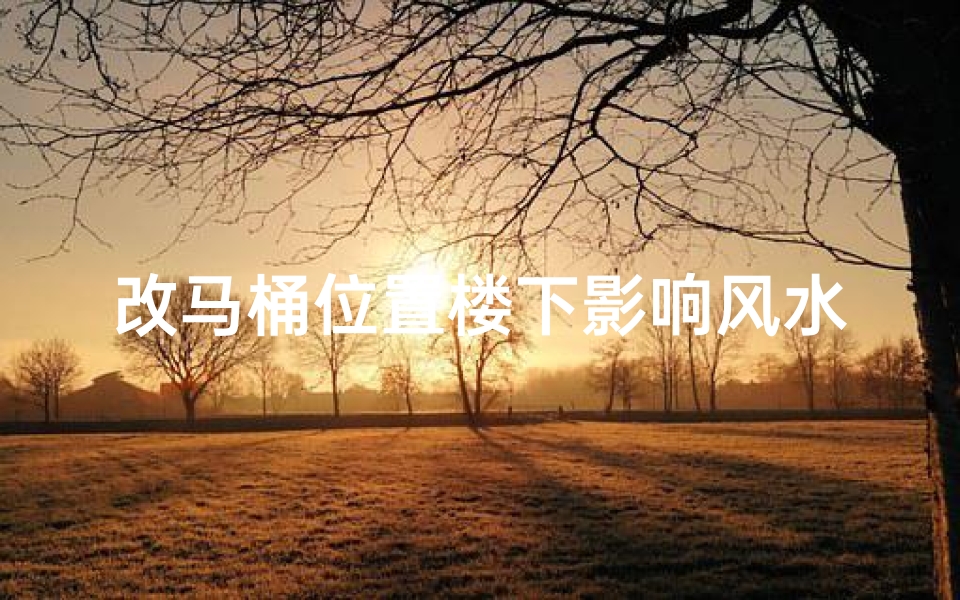 改马桶位置楼下影响风水吗(改马桶位置楼下风水受影响？专家解答)