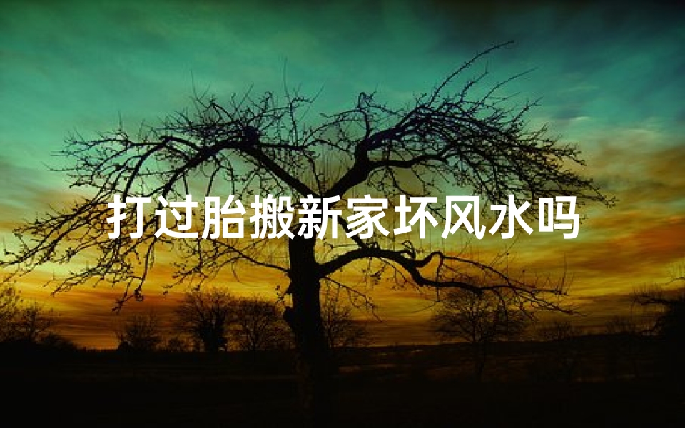 打过胎搬新家坏风水吗