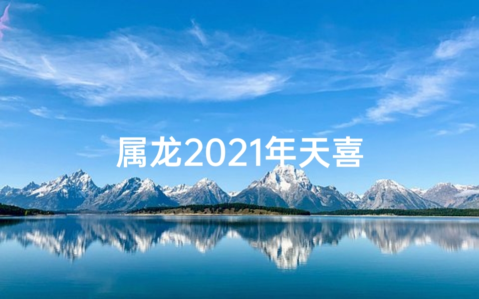 属龙2021年天喜