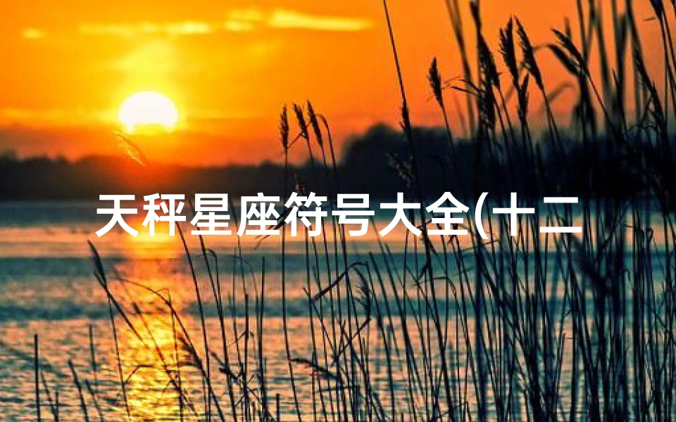 天秤星座符号大全(十二星座符号,不要图片我也现成的唯一复制)