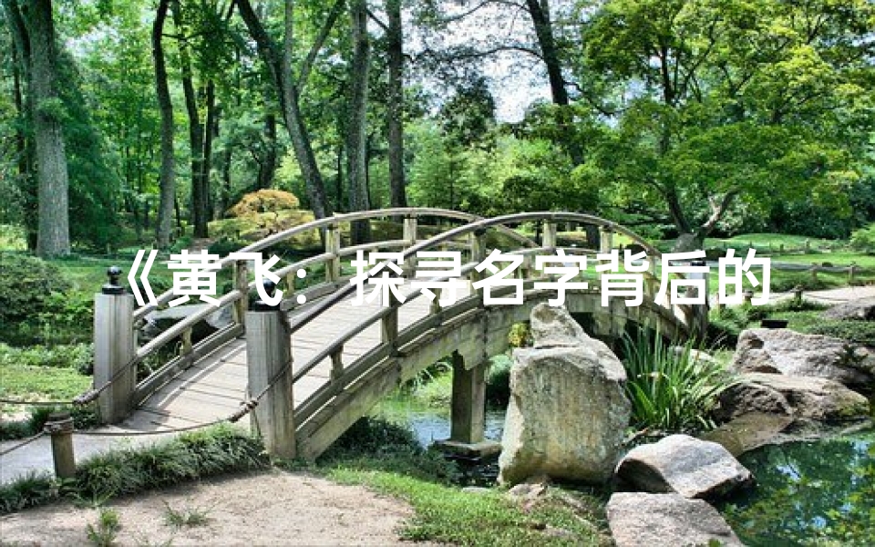 《黄飞：探寻名字背后的吉凶奥秘》