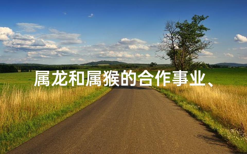 属龙和属猴的合作事业、属龙和属猴生意合作