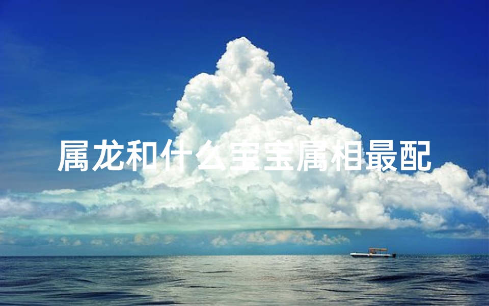属龙和什么宝宝属相最配
