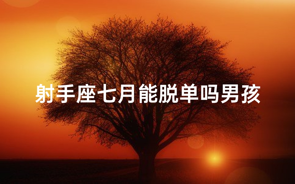 射手座七月能脱单吗男孩_射手男七月份爱情运势