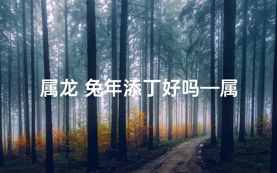 属龙 兔年添丁好吗—属龙 兔年添丁好吗男孩