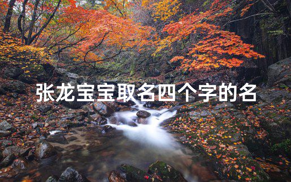 张龙宝宝取名四个字的名字有哪些、《张龙宝宝萌动，四字佳名闪耀新生》