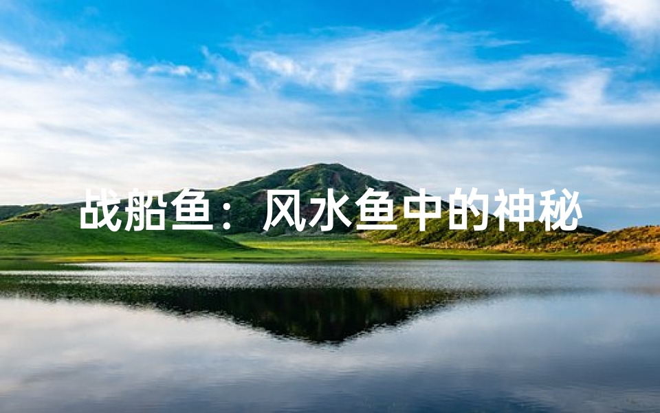 战船鱼：风水鱼中的神秘之选