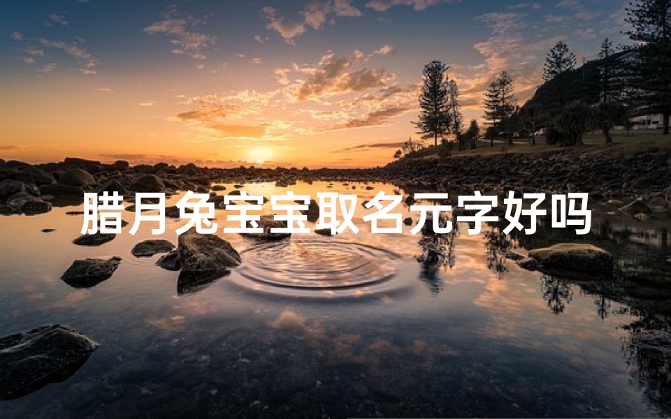 腊月兔宝宝取名元字好吗