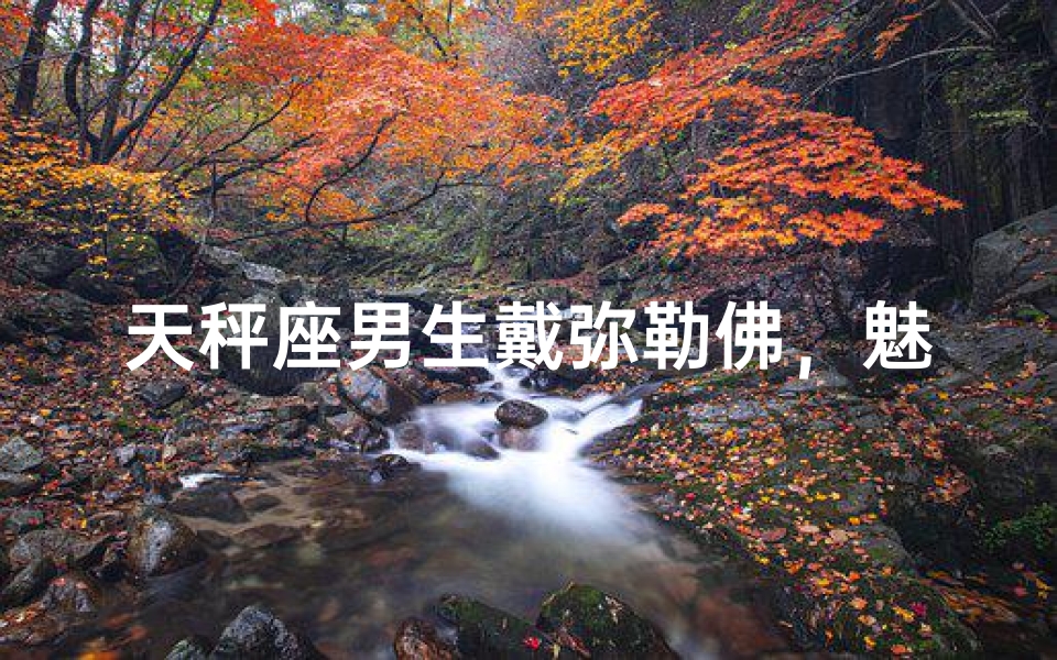 天秤座男生戴弥勒佛，魅力四溢的佛系男神