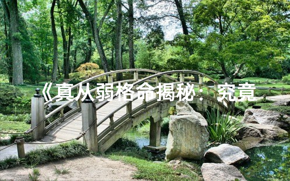 《真从弱格命揭秘：究竟何为真从弱格？》