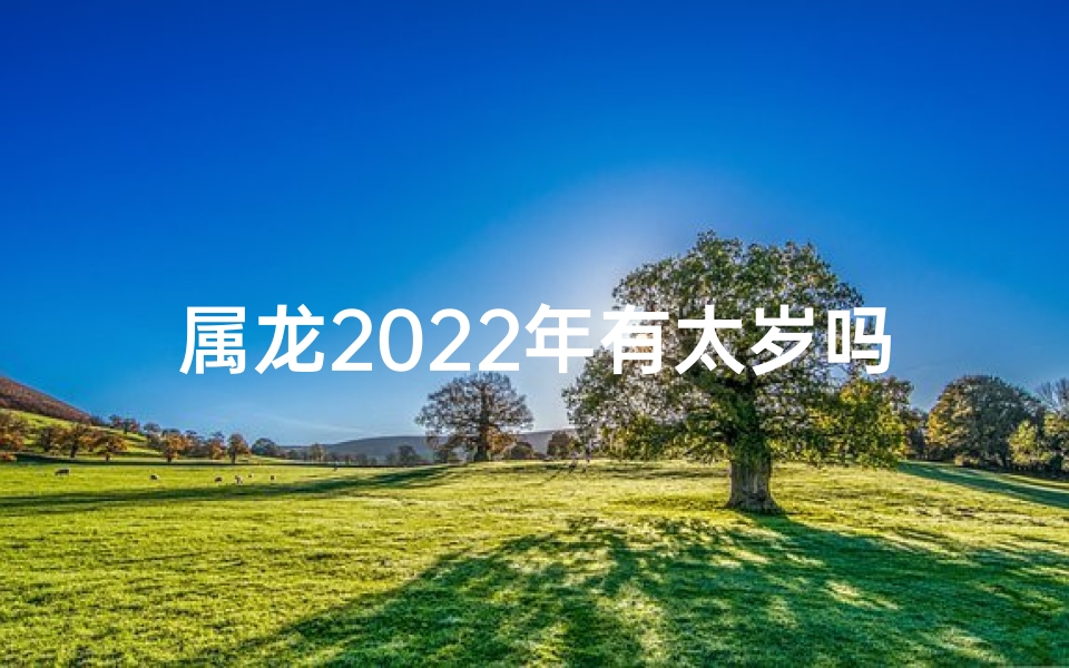 属龙2022年有太岁吗、属龙2022年有太岁吗为什么