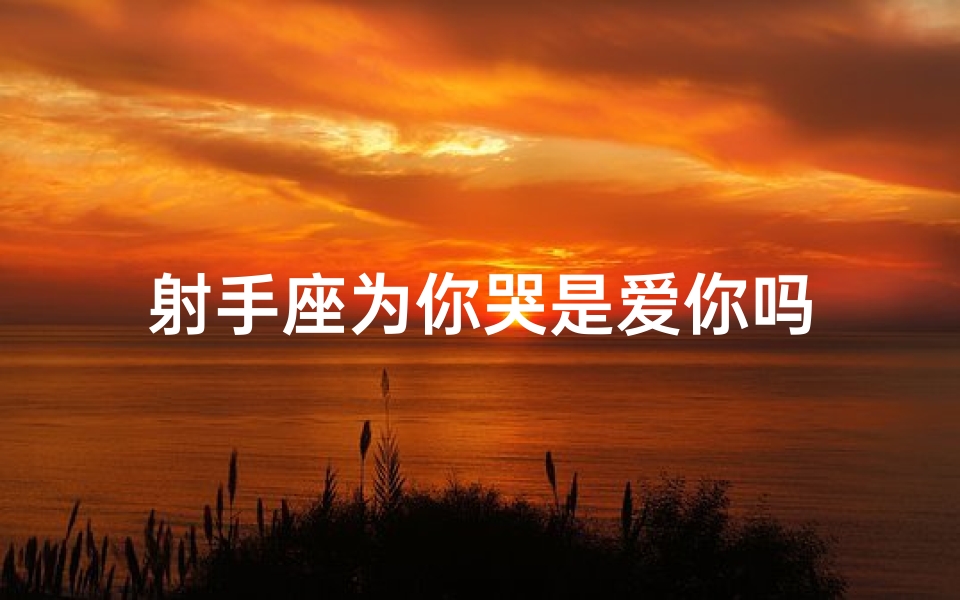 射手座为你哭是爱你吗
