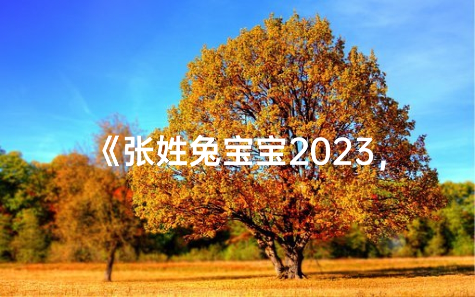 《张姓兔宝宝2023，萌动新春喜临门》