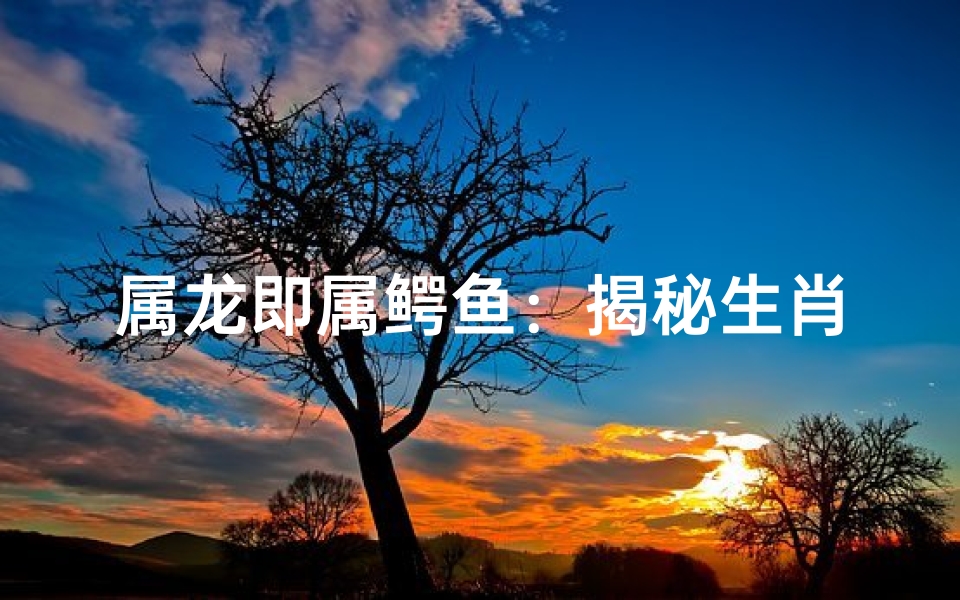 属龙即属鳄鱼：揭秘生肖奥秘
