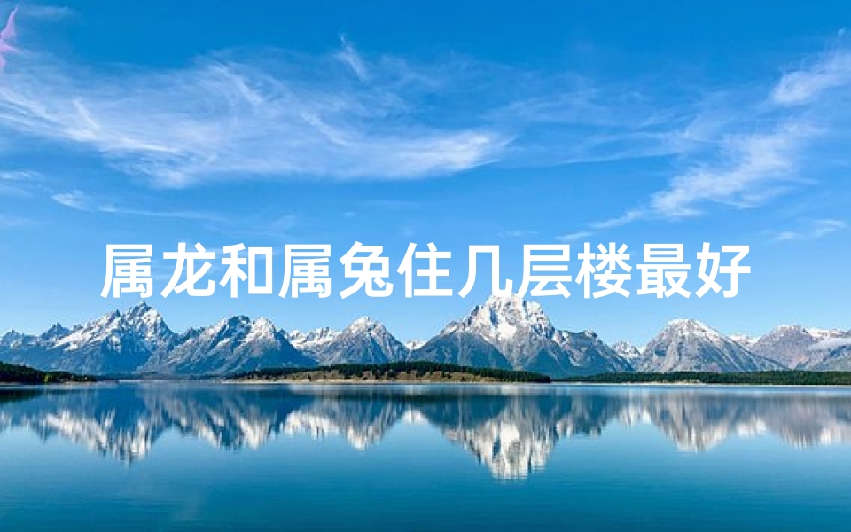 属龙和属兔住几层楼最好-属兔和龙住多少楼比较好