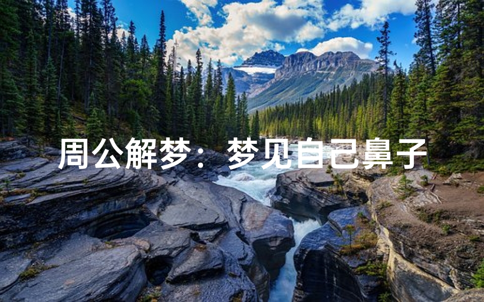 周公解梦：梦见自己鼻子流血的深层含义