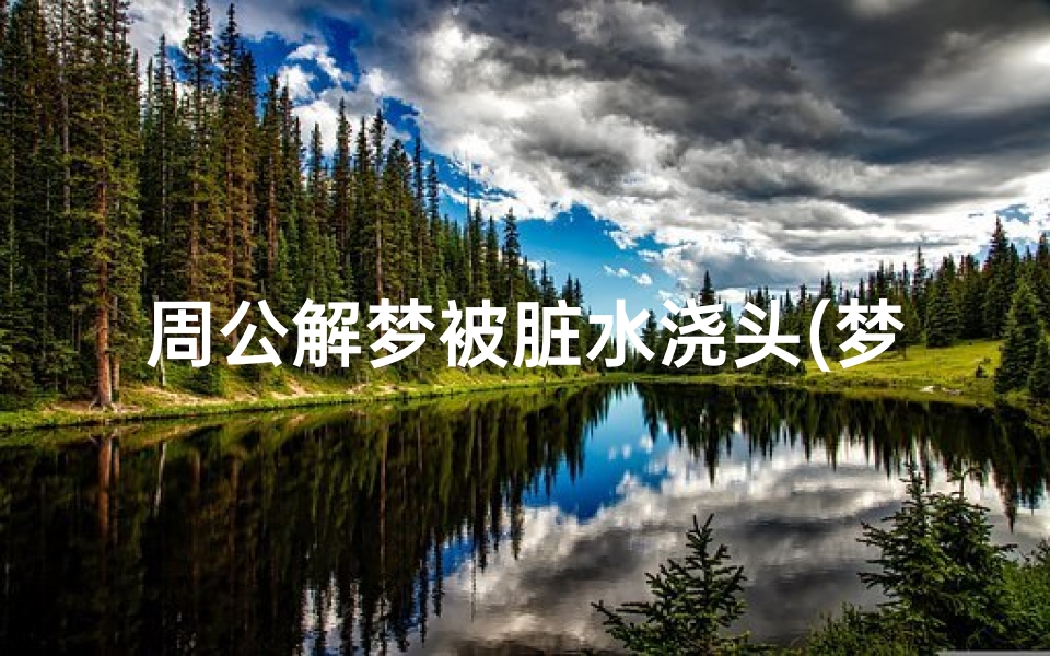 周公解梦被脏水浇头(梦见大雨浇头)