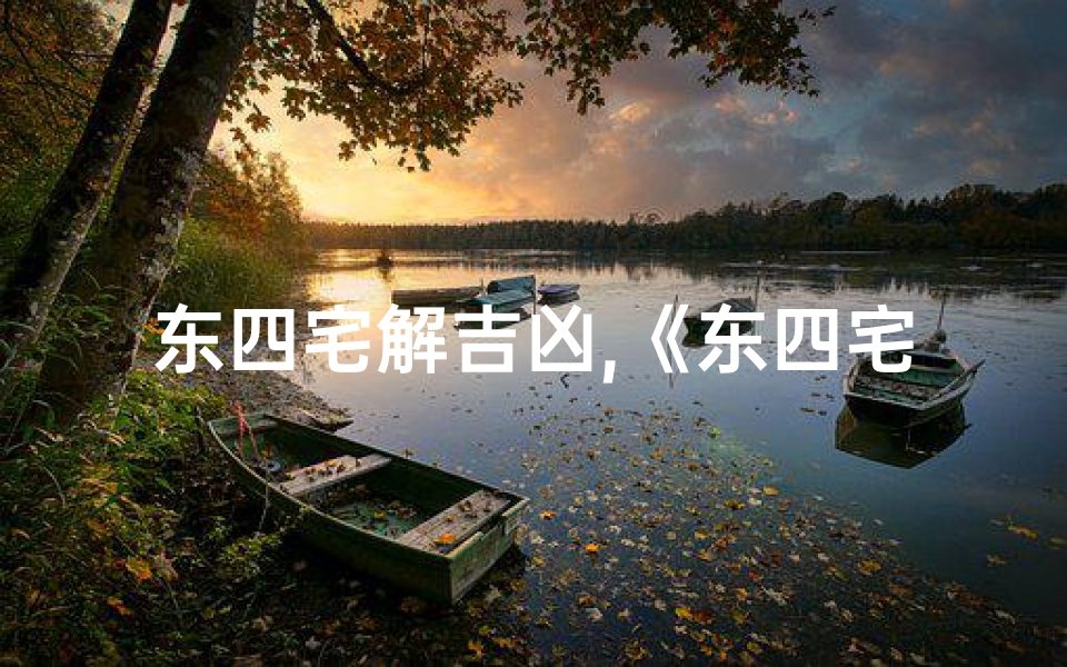 东四宅解吉凶,《东四宅解吉凶：揭秘家居风水奥秘》