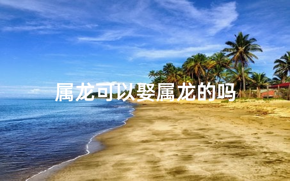 属龙可以娶属龙的吗
