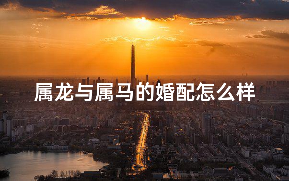属龙与属马的婚配怎么样,属龙配属马：相得益彰的佳偶