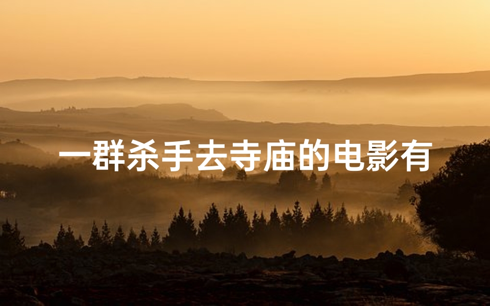 一群杀手去寺庙的电影有哪些;《寺庙杀手风云录》