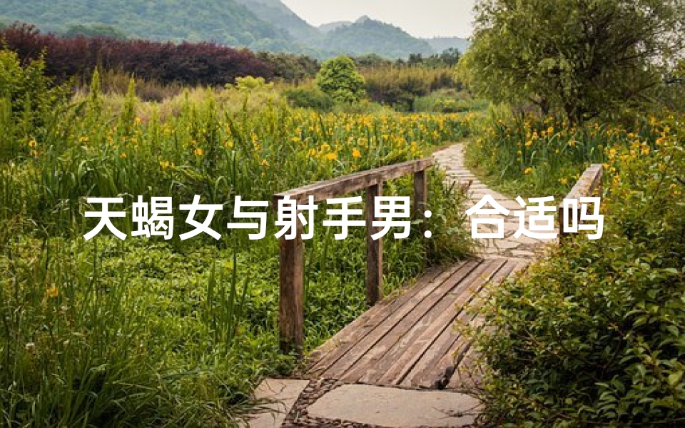 天蝎女与射手男：合适吗？星座配对揭秘