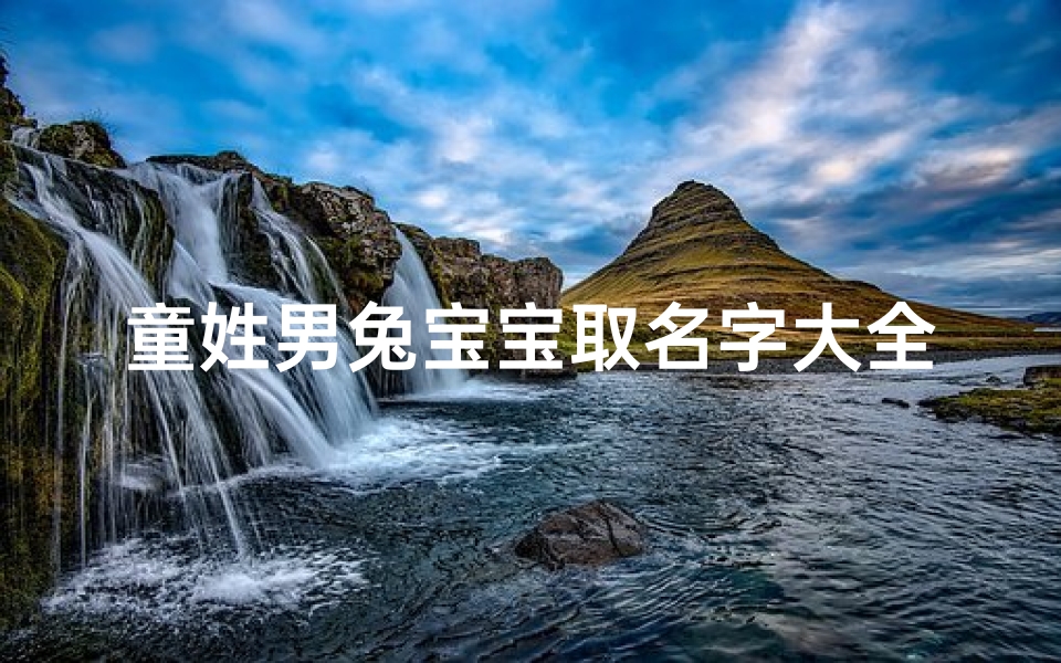 童姓男兔宝宝取名字大全(童姓听过好听男孩名字巨好听)