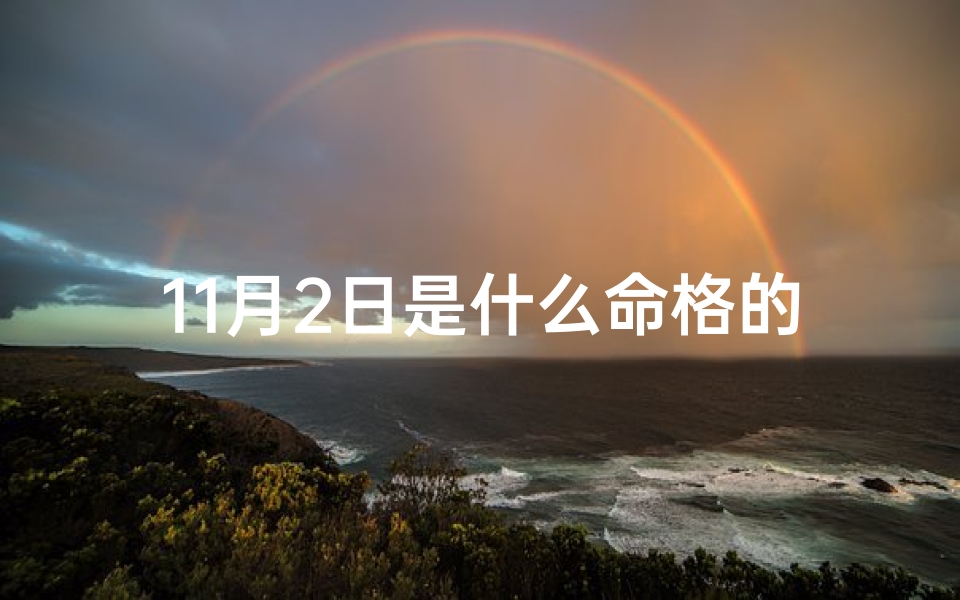 11月2日是什么命格的-11月2日命格揭秘：探寻你的神秘命运