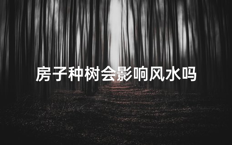 房子种树会影响风水吗