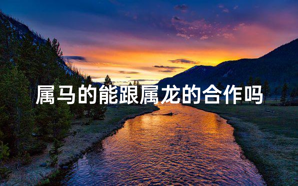 属马的能跟属龙的合作吗—属马人能不能和龙合作