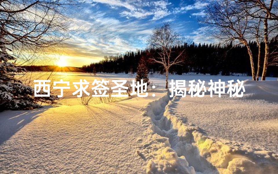 西宁求签圣地：揭秘神秘寺庙所在地