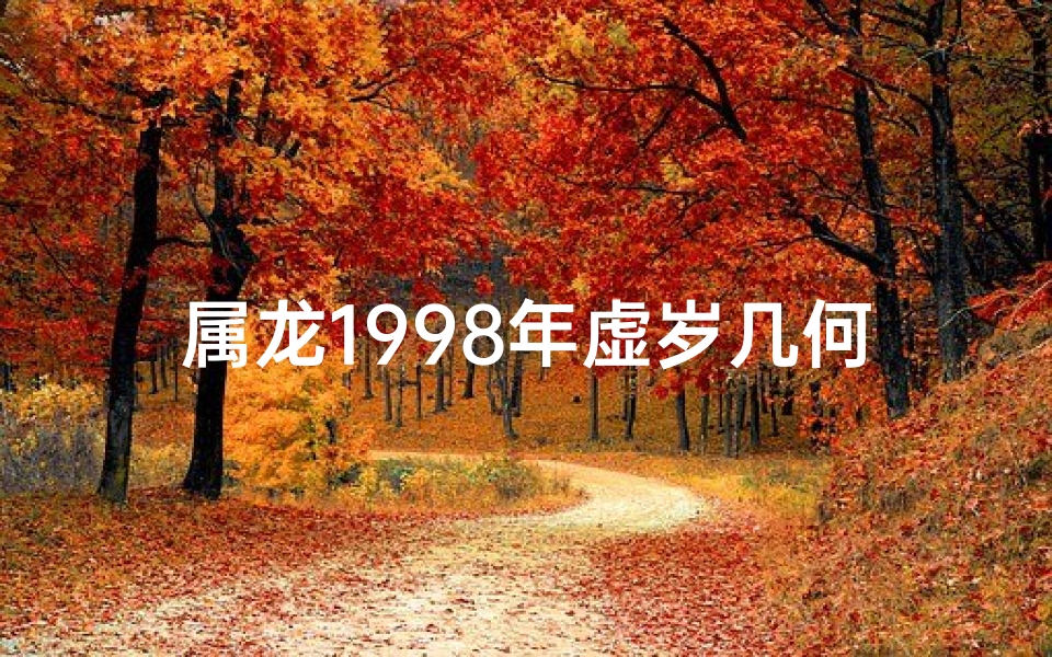 属龙1998年虚岁几何？揭秘人生新篇章
