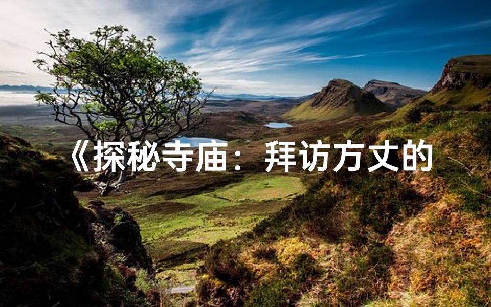 《探秘寺庙：拜访方丈的讲究之旅》
