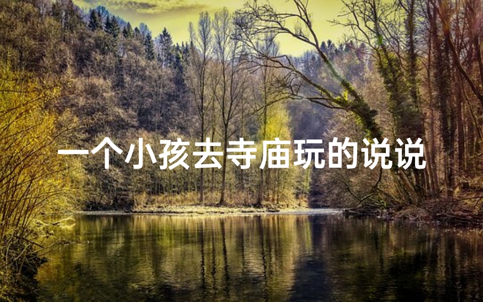 一个小孩去寺庙玩的说说、《童趣寺庙行：小游客的神秘之旅》