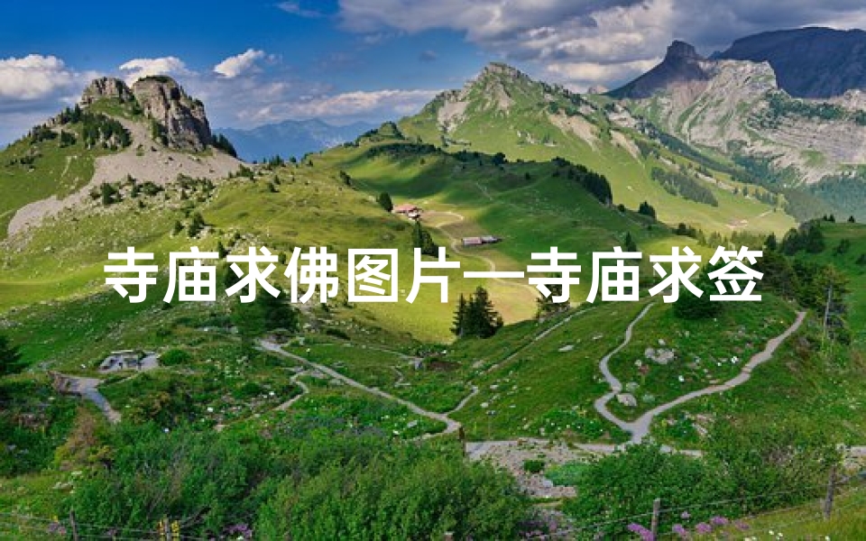 寺庙求佛图片—寺庙求签瞬间：神秘签文揭示命运之谜