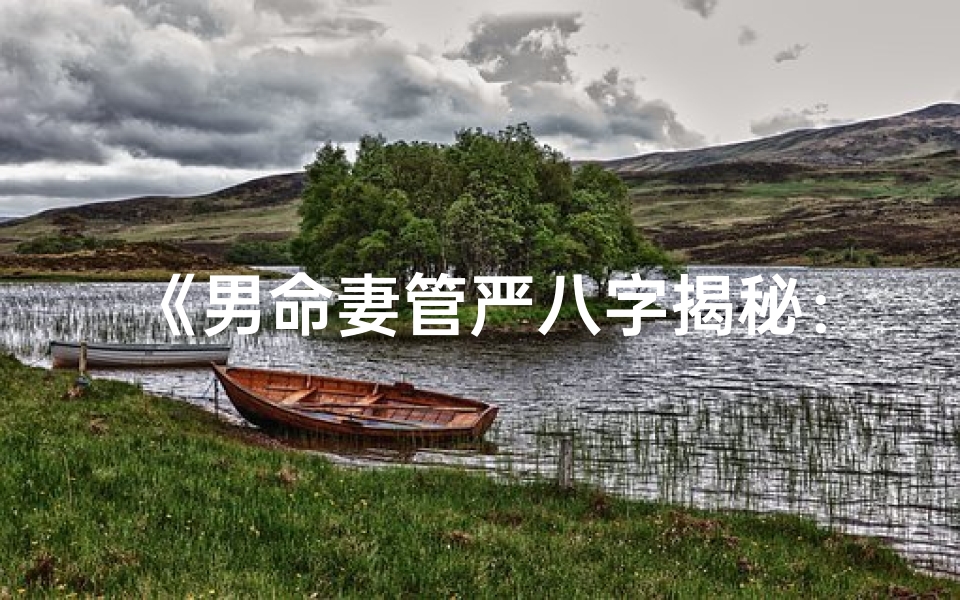 《男命妻管严八字揭秘：家庭和谐的秘密武器》