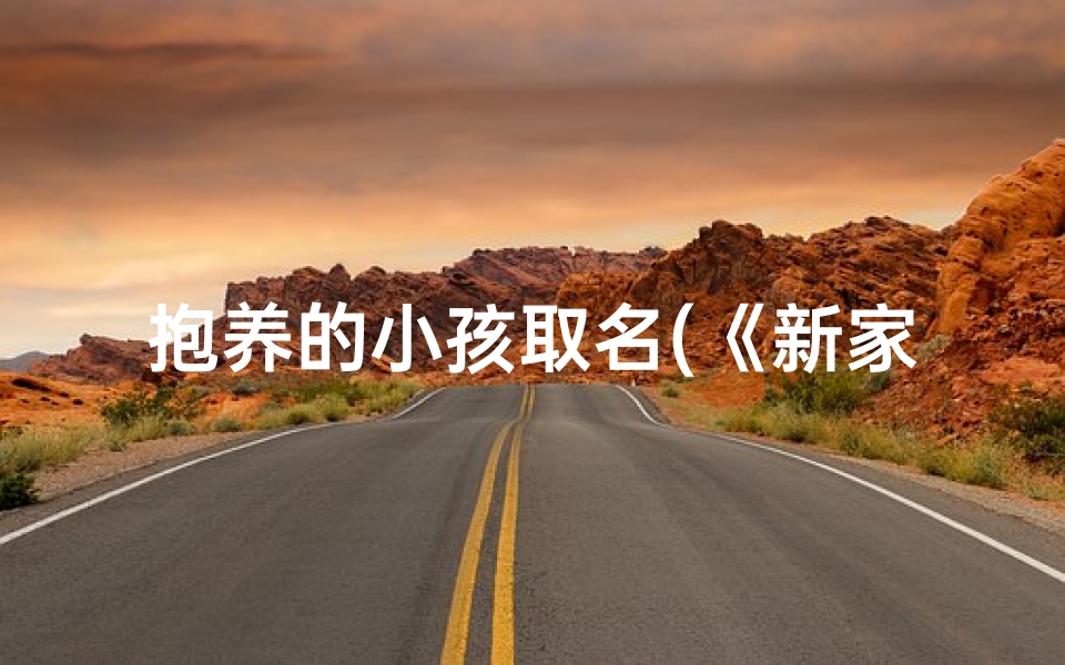 抱养的小孩取名(《新家新爱：抱养孩童的温馨命名之旅》)