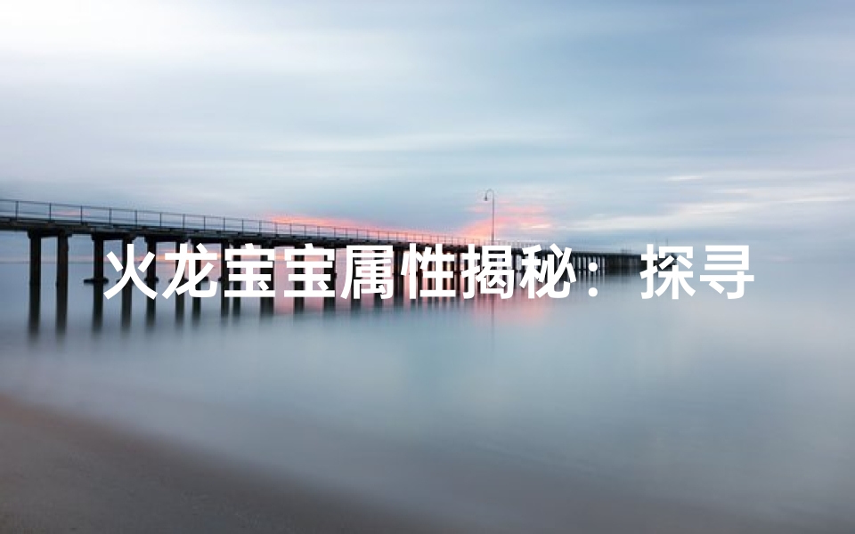 火龙宝宝属性揭秘：探寻神秘火龙之力