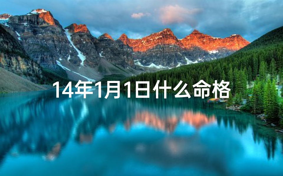 14年1月1日什么命格,2014年1月14日出生属什么生肖